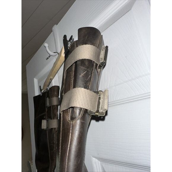 SOREL SLIMPACK RIDING TALL II EQUESTRIAN Brown Leather Riding Rain Boots US SZ 7 - Picture 10 of 14